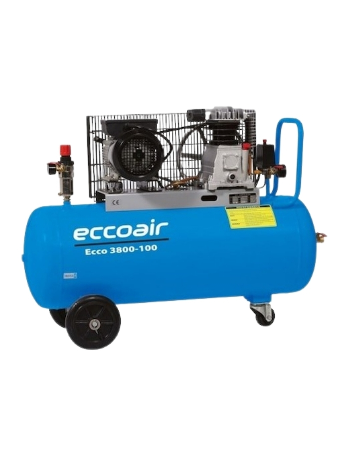 Dalgakıran Eccoair Ecco 3800-100 3 Hp 8 Bar 100 LT Tek Kademeli Pistonlu Kompresör