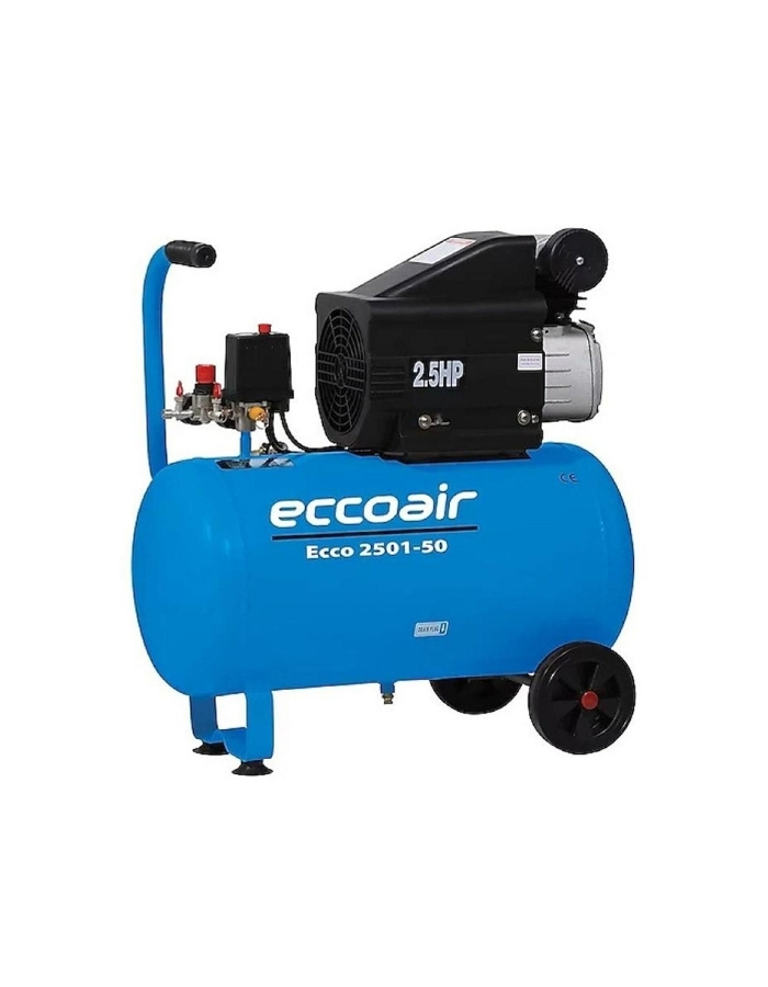 Dalgakıran Eccoair 50 Lt. Kompresör 220V 2.5hp Tek Kademeli 8 Bar