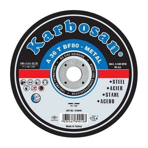 Karbosan 180x3x22 Kesici Taş