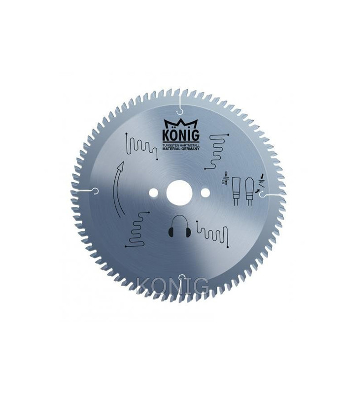 König 420x4.0x30 mm Alüminyum Testere 120 Diş