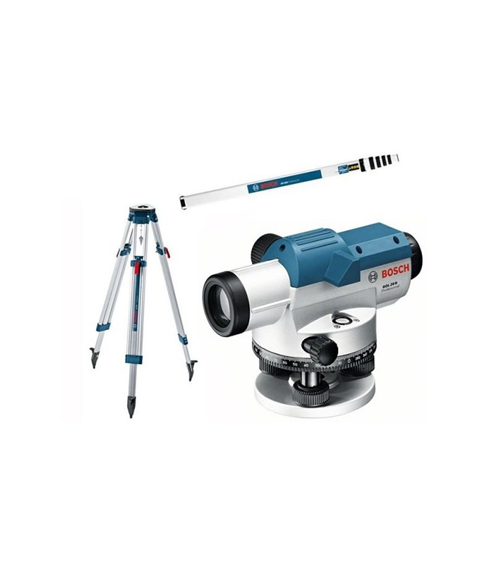 Bosch GOL26D + BT160 + GR500 Optik Hizalama