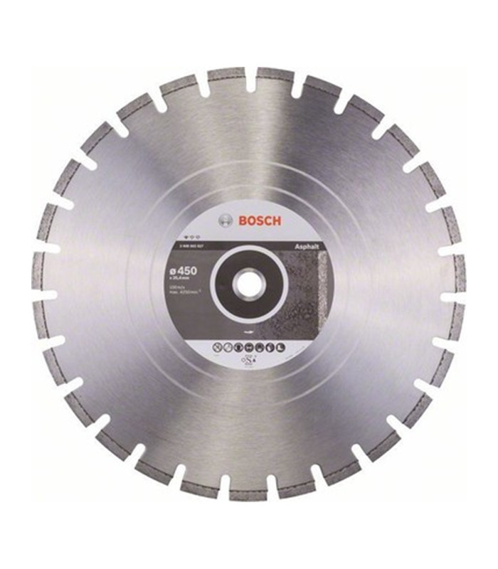 Bosch 450 mm Standard For Asphalt Elmas Kesme Bıçağı