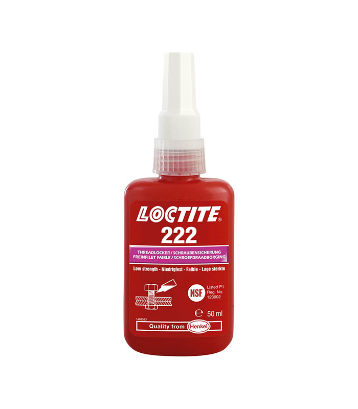 Loctite 222 Civata Sabitleyici Düşük Mukavemet 50 ml