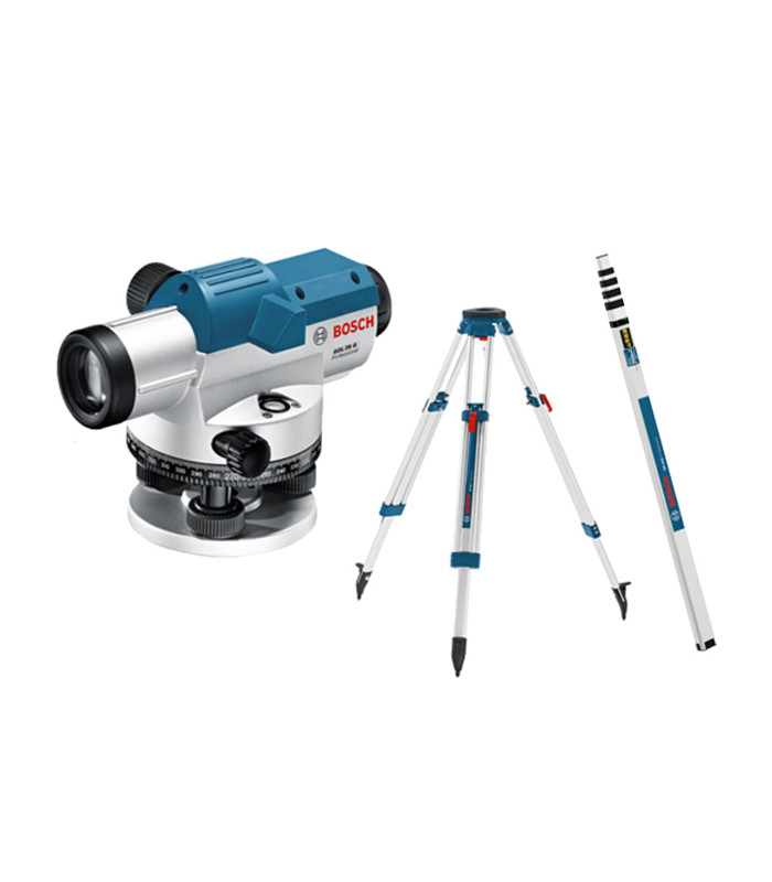 Bosch GOL20D + BT160 + GR500 Optik Hizalama