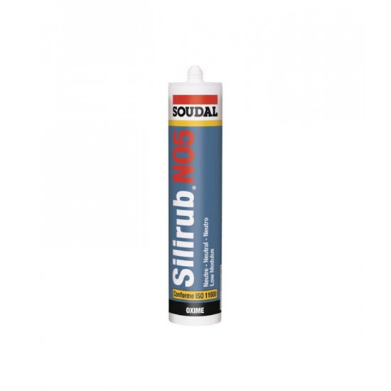 Soudal Silirub No:5 Silikon Antrasit Gri