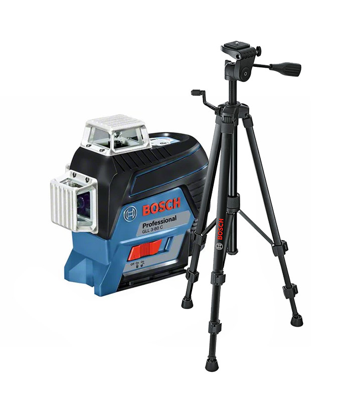 Bosch GLL3-80C + BT 150 Çizgi Lazer