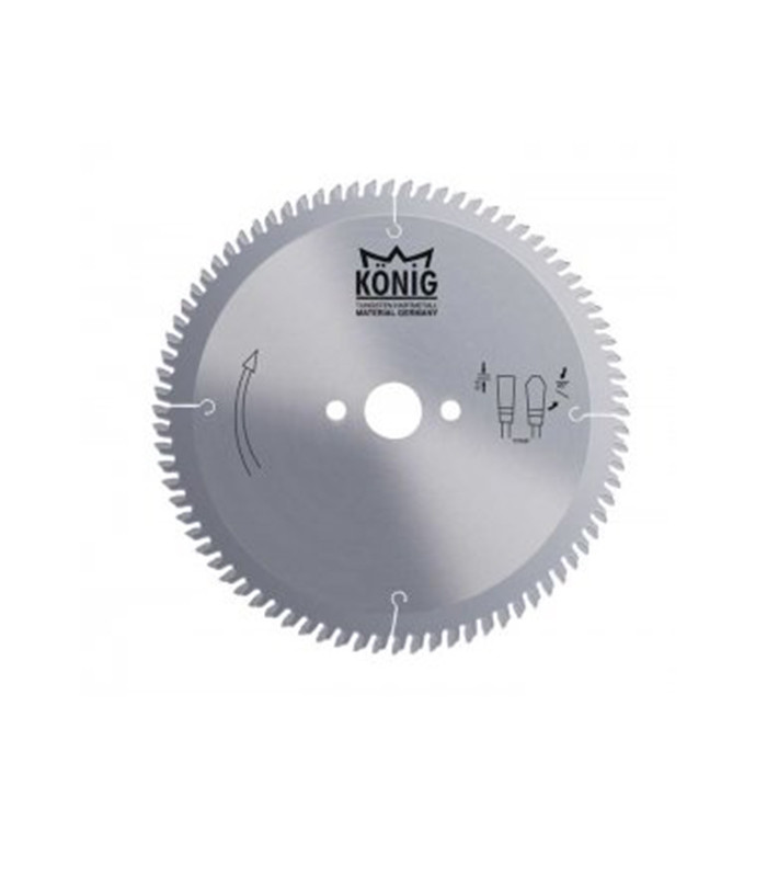 König 250x3.2x30 mm Ahşap Testere 48 Diş Sessiz