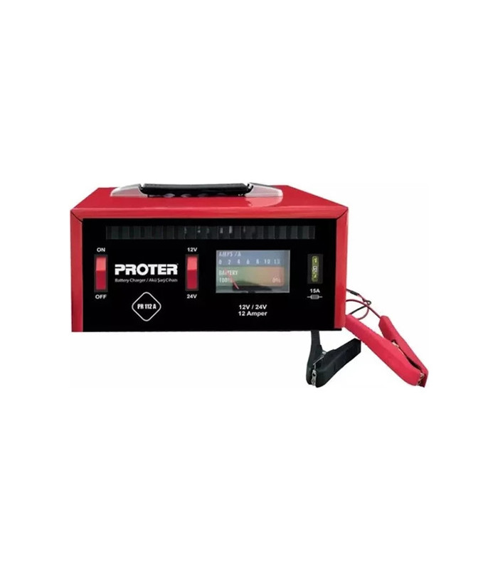 Proter PR112A 24W 300 Ah Akü Şarj Cihazı