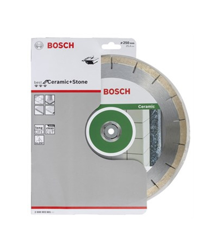 Bosch 250 mm Best For Ceramic Elmas Kesme Bıçağı