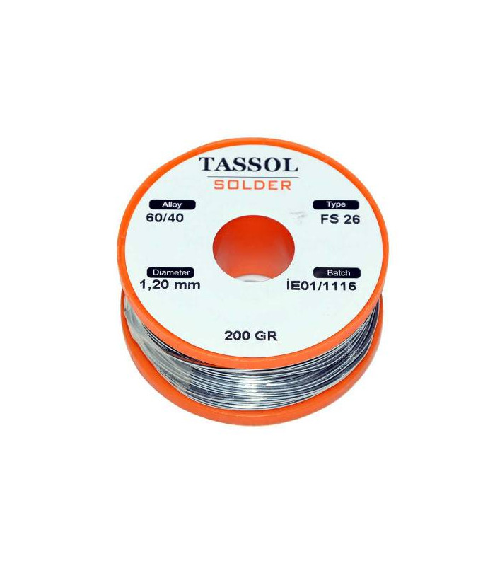 Tassol 0.50 mm Lehim Teli 60/40 500 gr