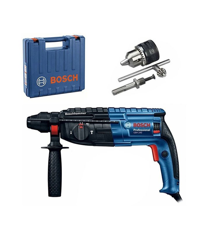 Bosch GBH240 2.8 Kg Kırıcı Delici + Aksesuar Seti