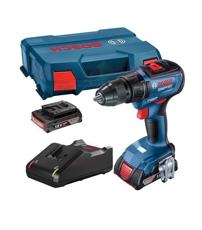 Bosch GSB18V-50 18V 2.0Ah+5.0Ah Akülü Darbeli Matkap Vidalama