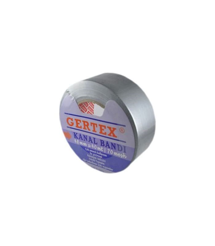 Gertex 40Mx48 mm Gri Pvc Kanal Bandı