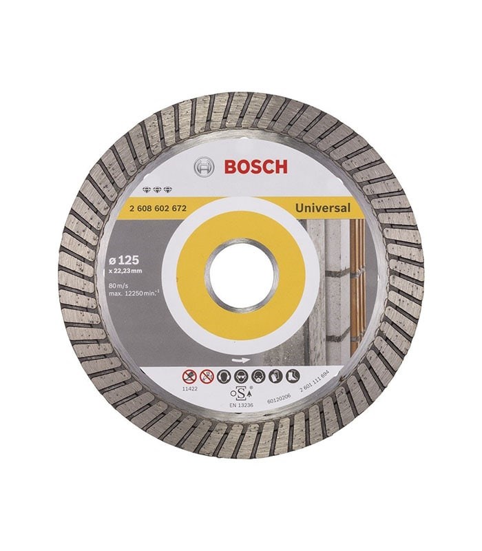 Bosch 125 mm Best For Universal Turbo Elmas Kesme Taşı